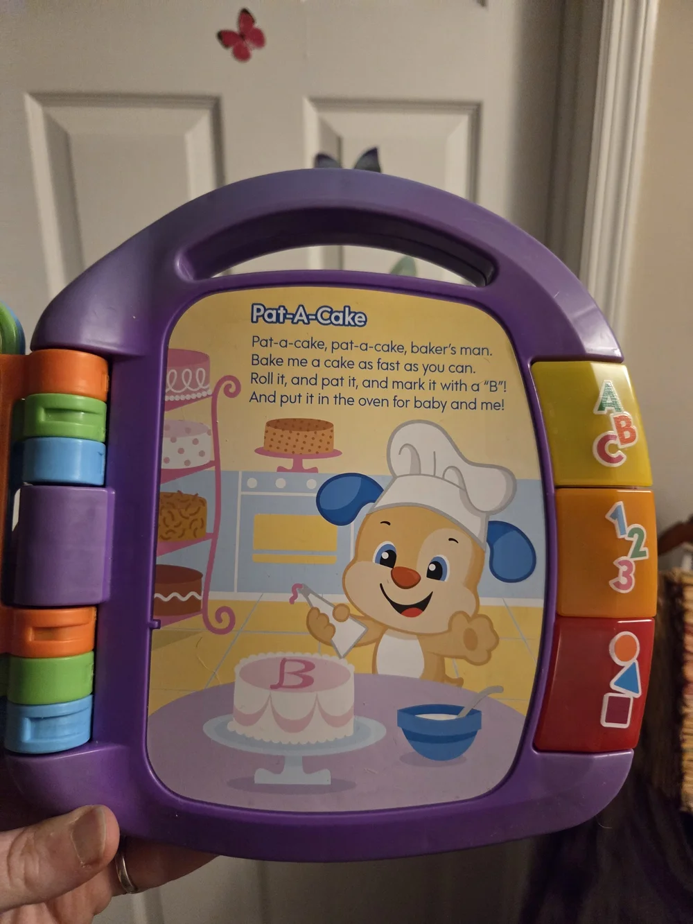 Fisher-Price Story Book Rhymes - Purple, Blue, Green, Orange